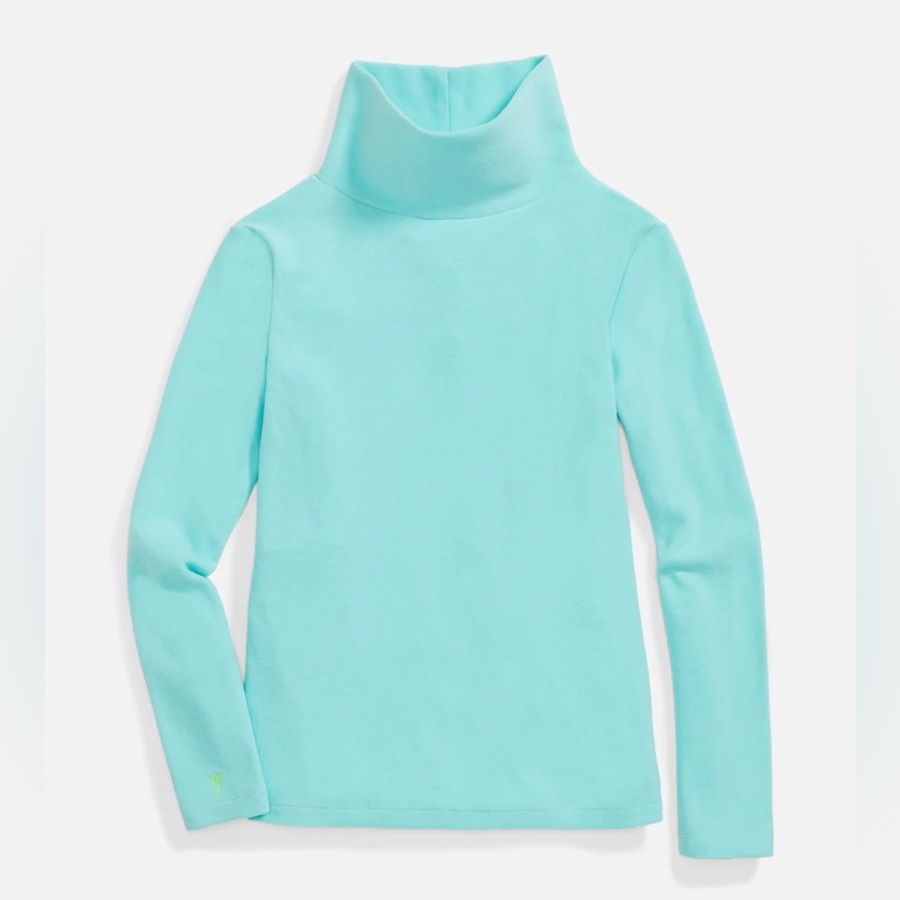 Dudley Stephens Greenpoint Turtleneck in Mint, Terry - Size M, NWT